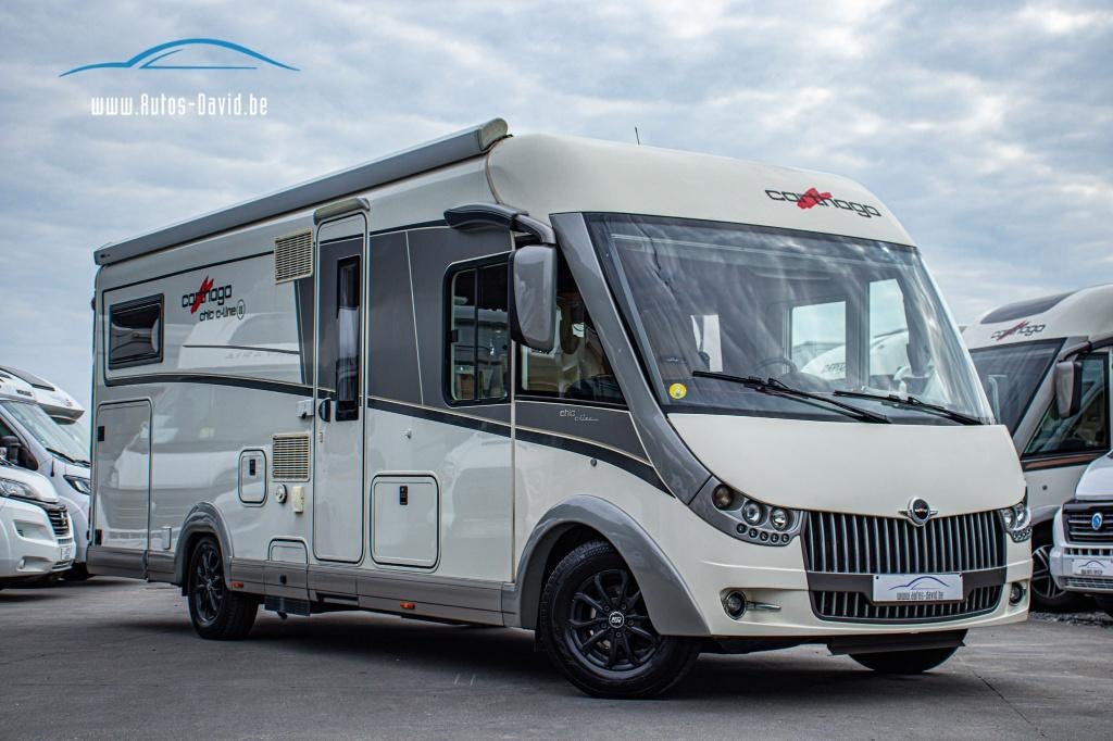 Carthago Chic C-Line I 4.8 Fiat Ducato 2.3 Aut. 4 Slaappl, Caravans en Kamperen, Mobilhomes, Bedrijf, tot en met 4, Integraal