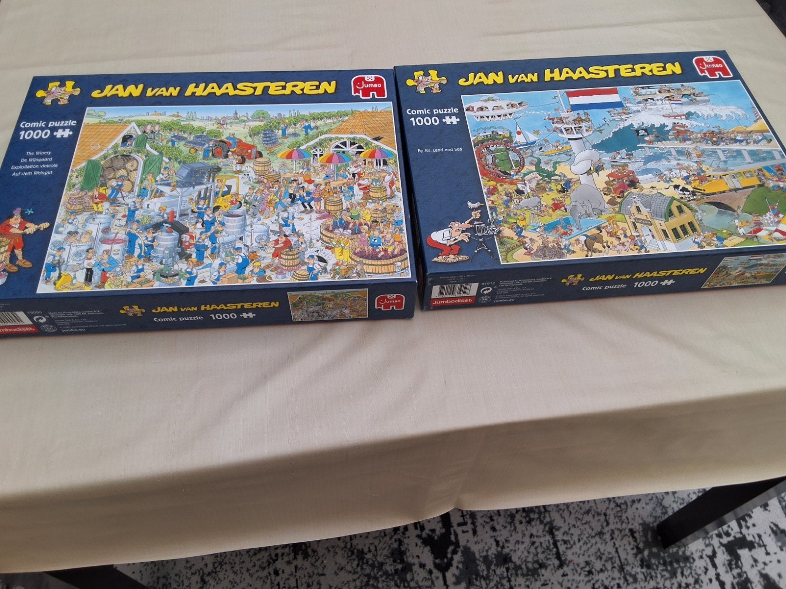 Puzzels Jvh, Ophalen