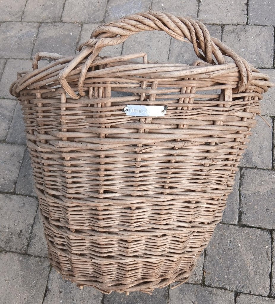Panier en osier, Osier, Enlèvement, Ovale, Tressé