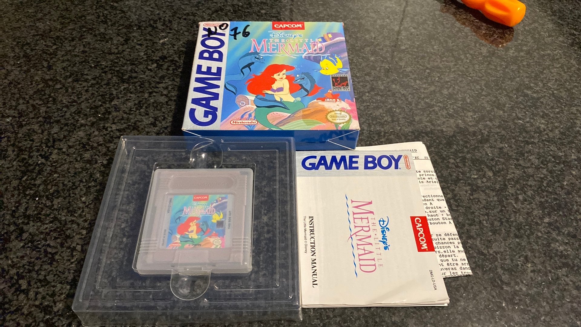 Nintendo gameboy the little mermaid, Ophalen of Verzenden, Gebruikt