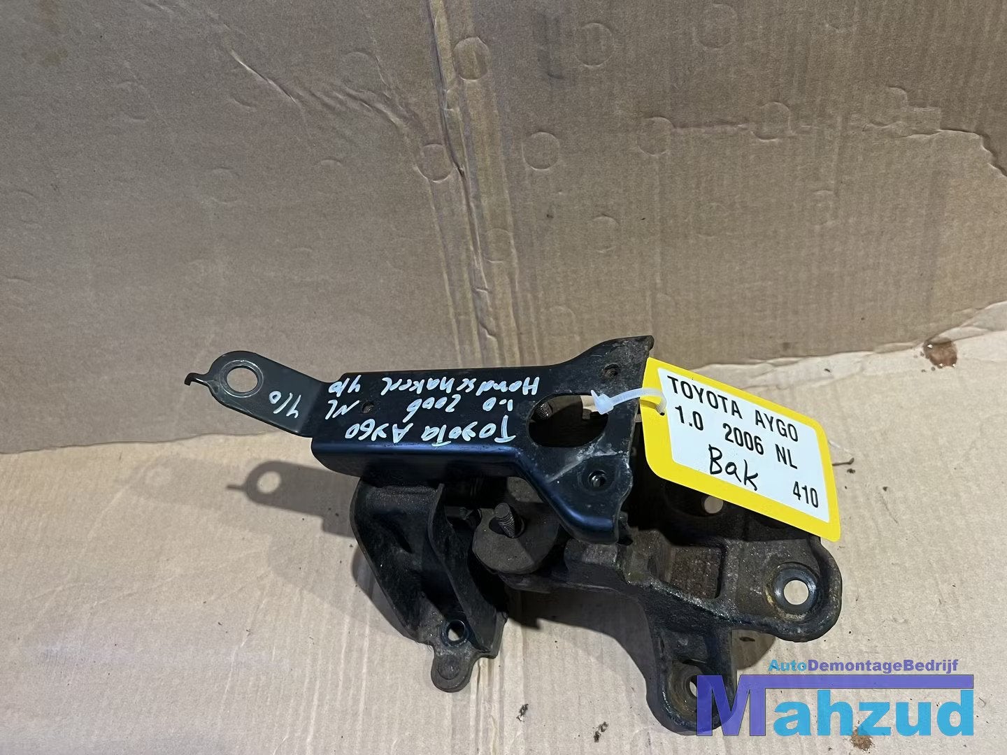 TOYOTA AYGO Versnellingsbak steun 2005-2014, Info@toyota.co.jp, Toyota Motor Corporation, Toyota-Cho 1
471-8571  Toyota City, Toyota