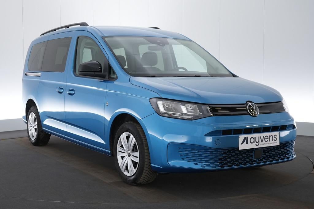 (2DHA796) VOLKSWAGEN CADDY MAXI, Auto's, Volkswagen, Voorwielaandrijving, Euro 6, Blauw, Parkeersensor