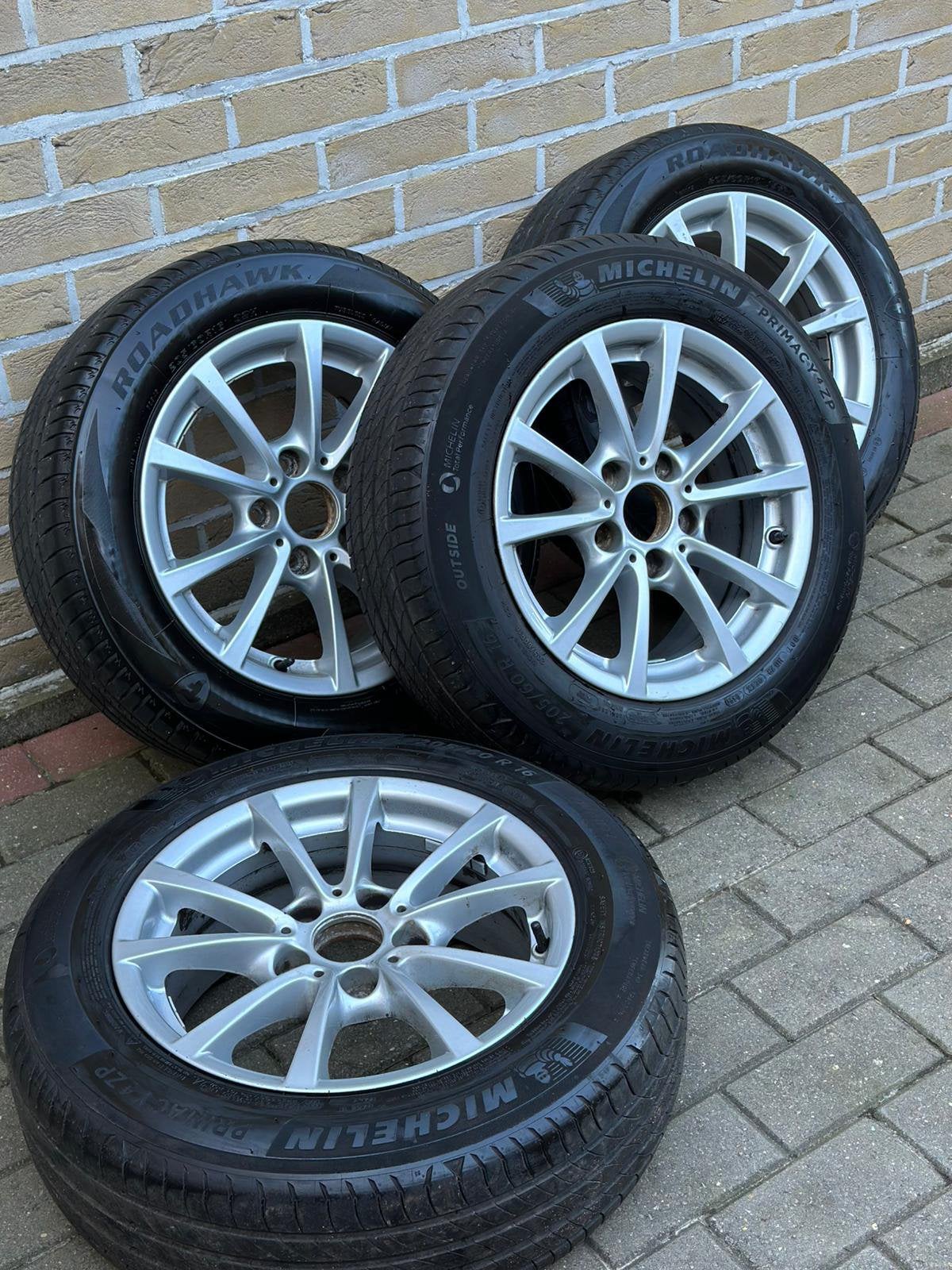 Bmw velgen + banden, Auto-onderdelen, Banden en Velgen, Ophalen, Band(en)