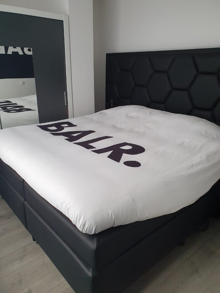 BALR dekbedovertrek, Huis en Inrichting, Wit, Dekbedovertrek, Ophalen of Verzenden, Katoen