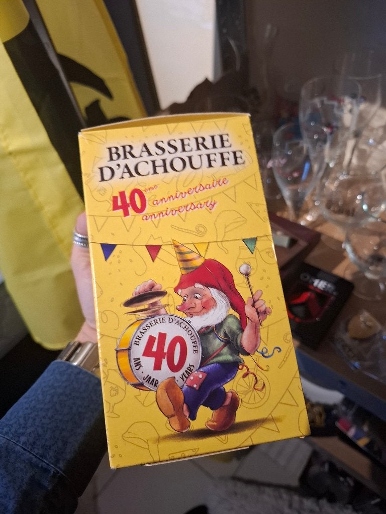 La chouffe lot glazen, Ophalen of Verzenden, Nieuw, Gebruiksvoorwerp