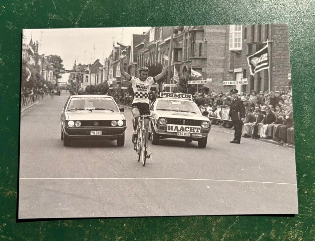 Kaart Jean-Luc Vandenbroucke wielrennen, Verzamelen, Verzenden, Zo goed als nieuw, Spelerskaart