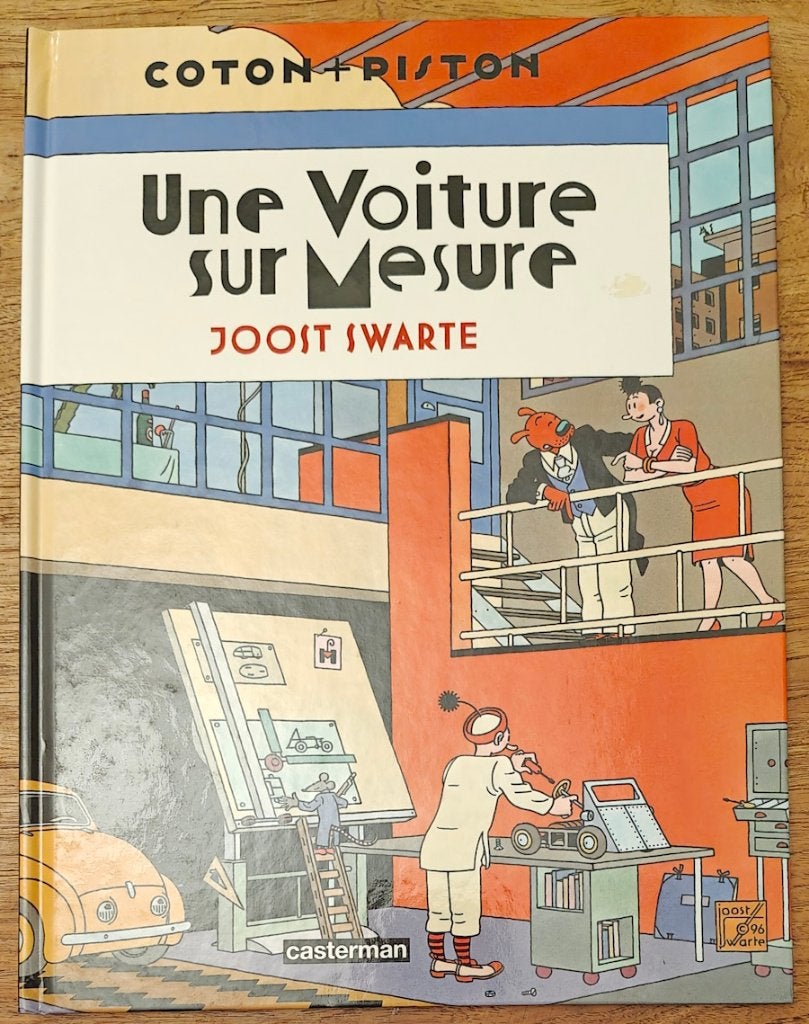 Coton + Piston 3 : Une voiture sur mesure (Joost Swarte), Boeken, Eén stripboek, Ophalen of Verzenden, Zo goed als nieuw, Joost Swarte