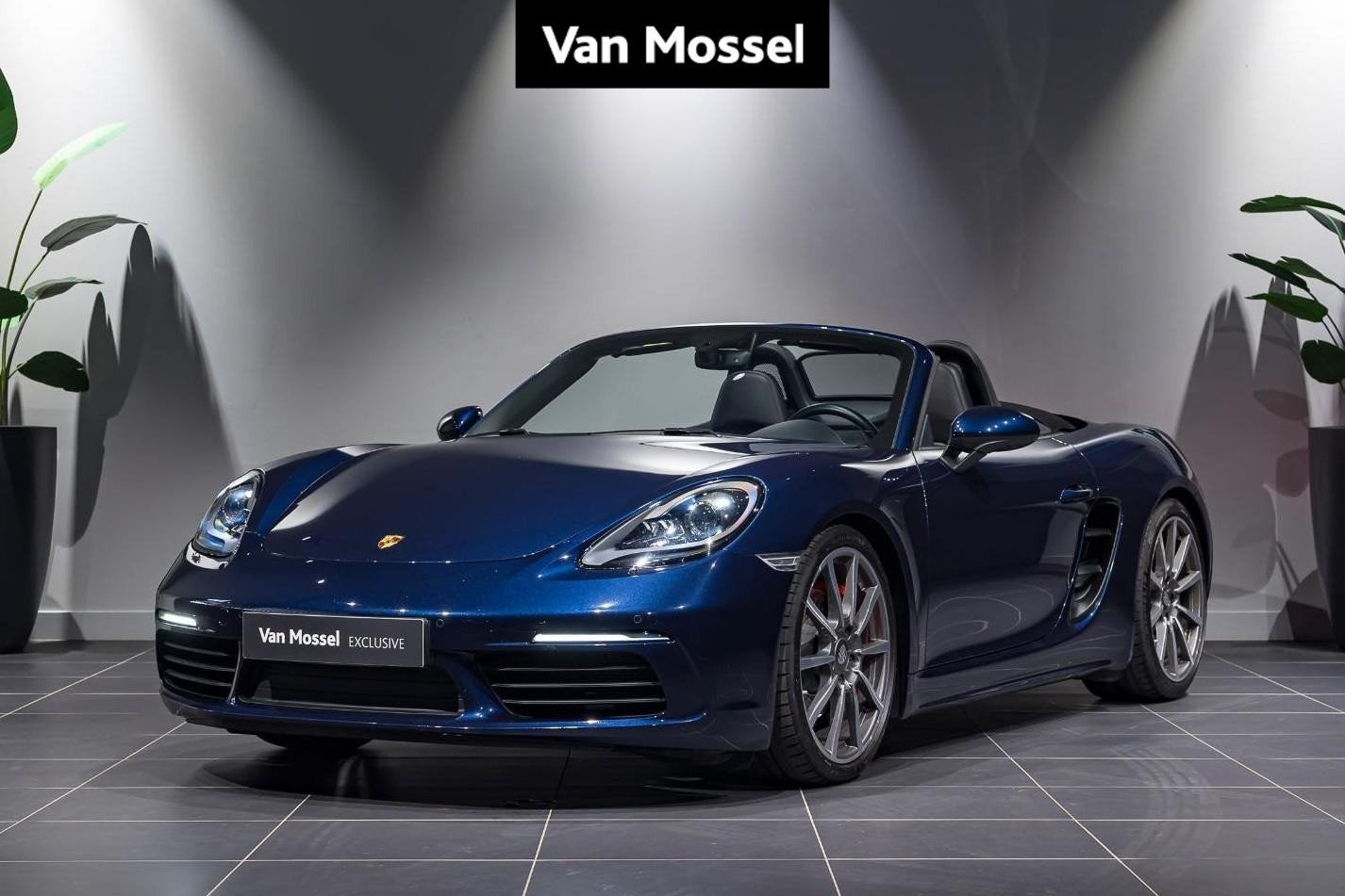 Porsche 718 2.5 Boxster S SPORTUITLAAT | ZETELVERWARMING EN, Auto's, Gebruikt, 4 cilinders, Bedrijf, 2 zetels
