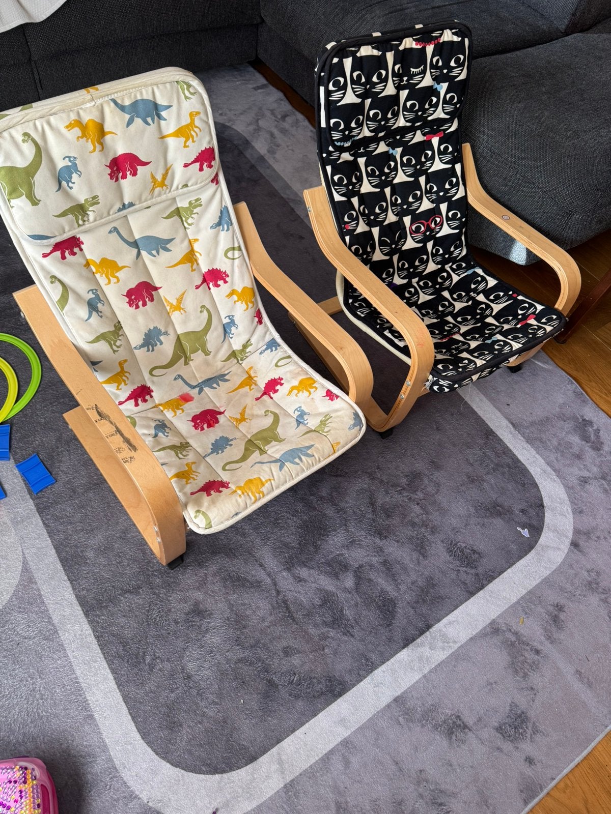 2 Fauteuils enfants – 50 € les deux (livraison incluse), Maison & Meubles, Enlèvement, Comme neuf, Bois, Une