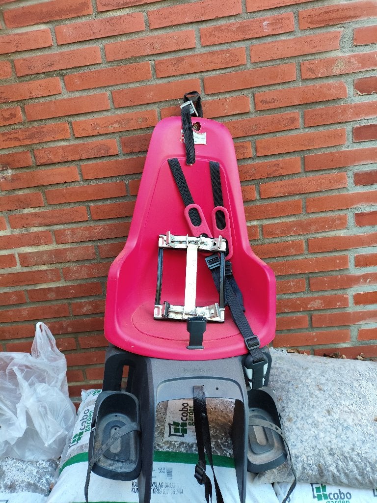 fietsstoel, Fietsen en Brommers, Ophalen, Achterzitje, 9 t/m 18 kg, Gebruikt