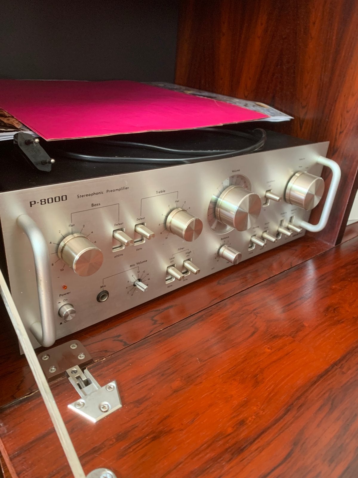 Onkyo voorversterker, Audio, Tv en Foto, Versterkers en Ontvangers, Ophalen, Gebruikt, Stereo, Onkyo
