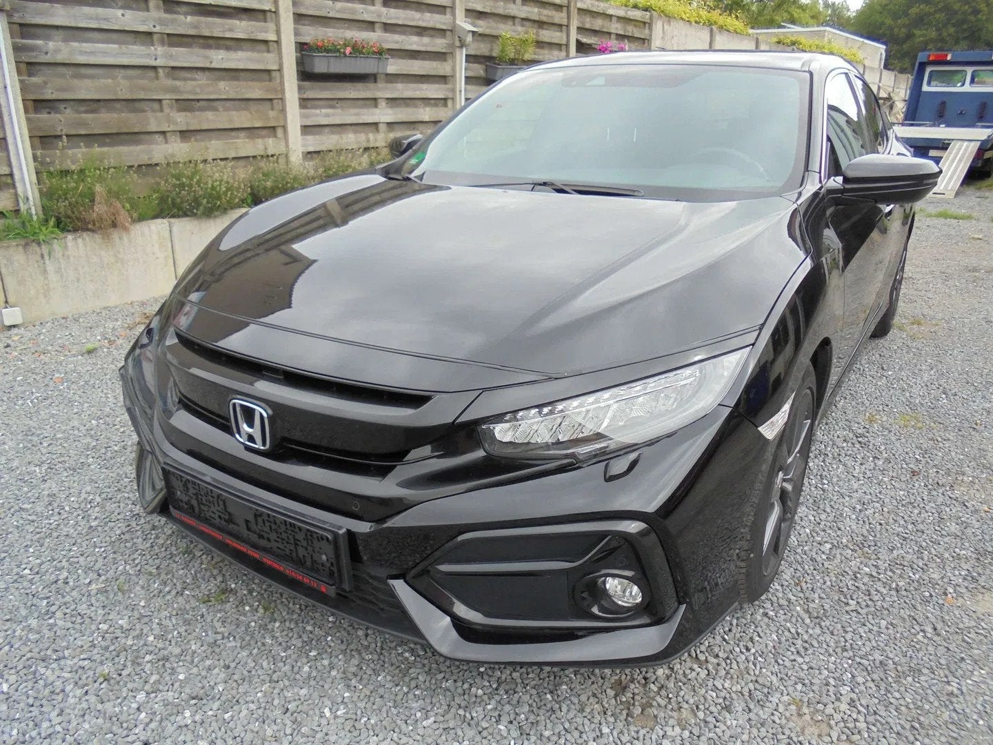 Honda Civic 1.0 i-VTEC Elegance MY21 prachtwagen (bj 2021), Auto's, Stof, Gebruikt, 110 g/km, Bedrijf