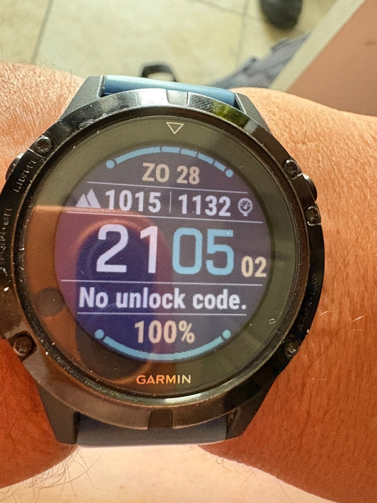 Garmin fenix 5 sapphire maat 47 mm, Ophalen of Verzenden, Zo goed als nieuw