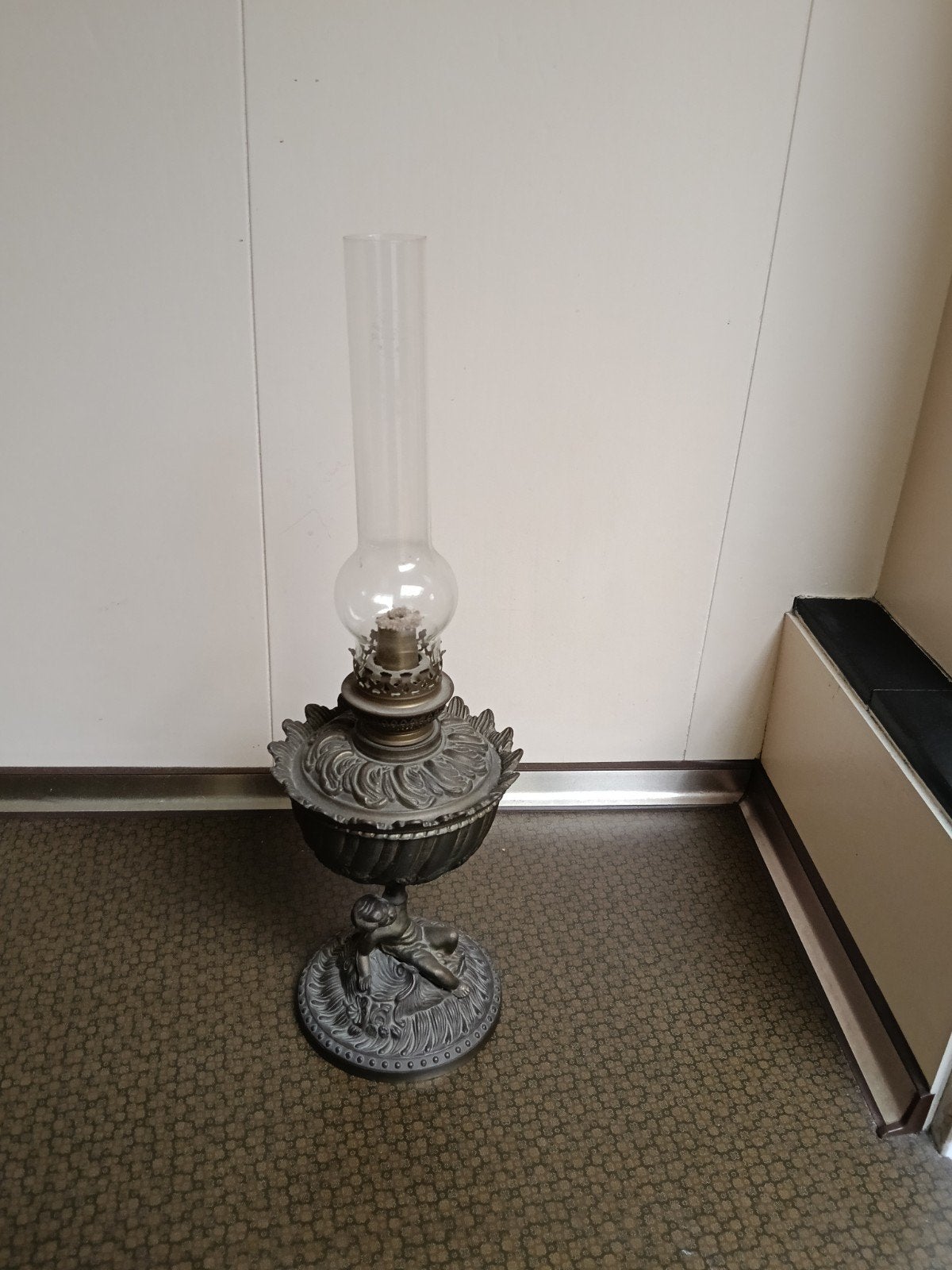 Olielamp, Ophalen