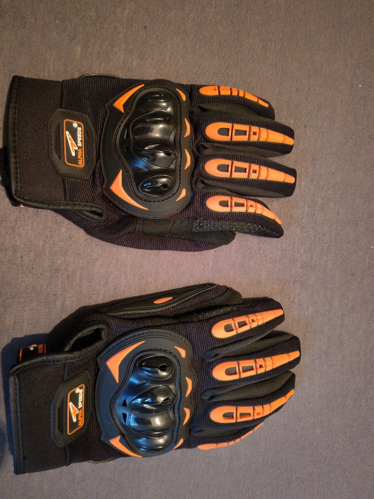motorhandschoenen XXL zwart oranje, Ophalen, Nieuw zonder kaartje, Dames, Handschoenen