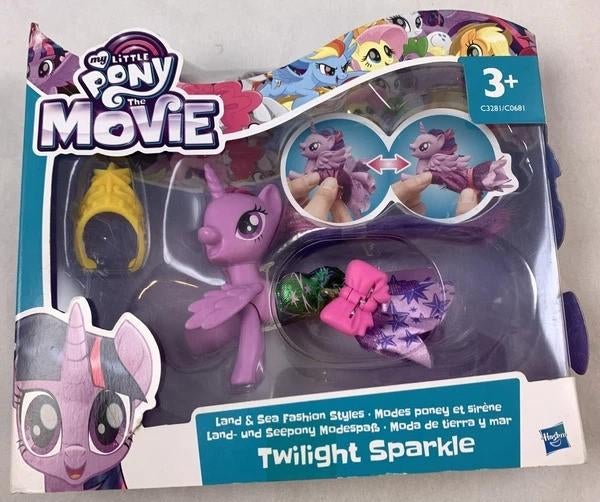Hasbro My Little Pony Twilight Sparkle Land en Zeepony nieuw, Verzenden, Zo goed als nieuw