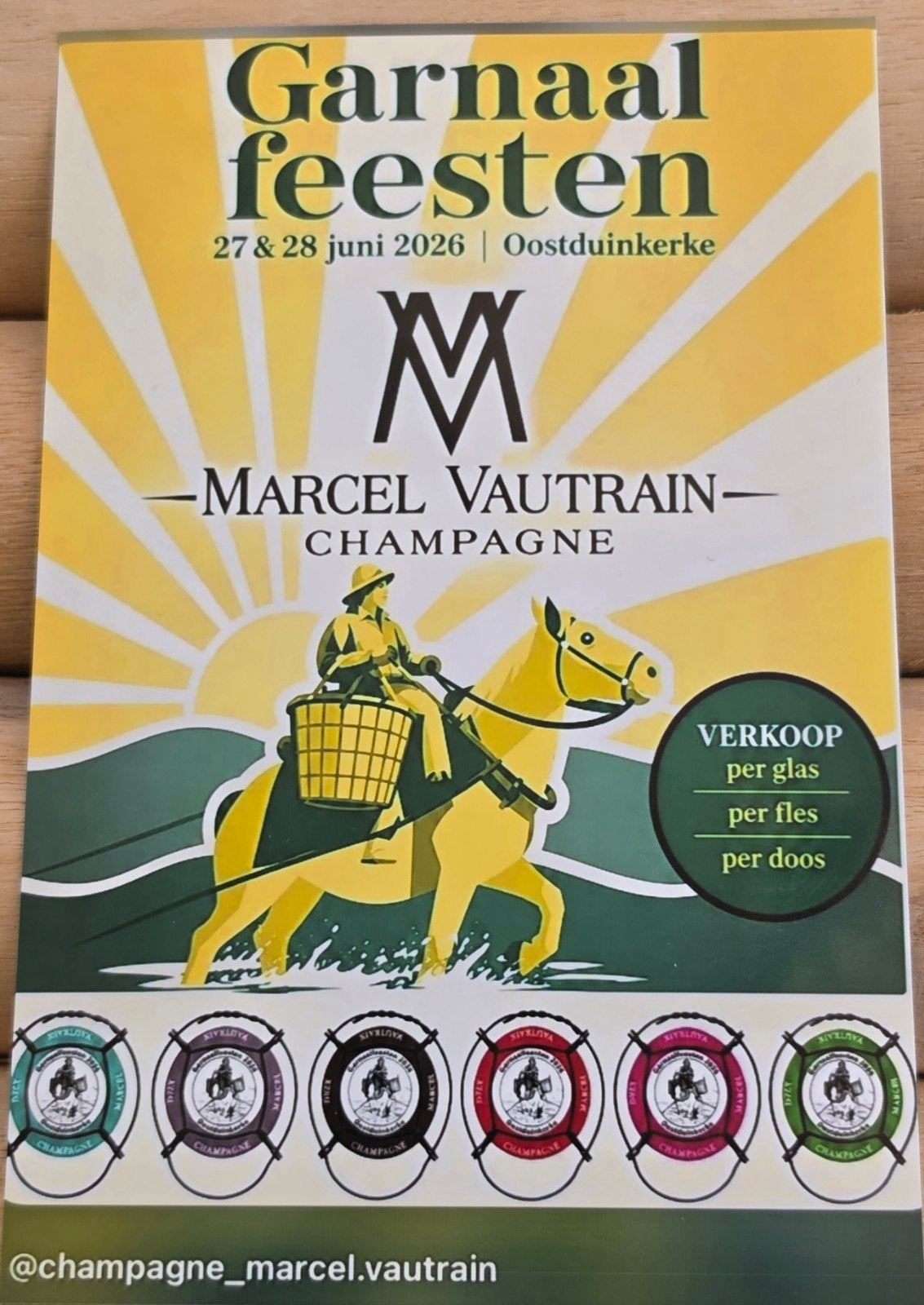 Champagne Marcel Vautrain, Verzamelen, Ophalen, Champagne