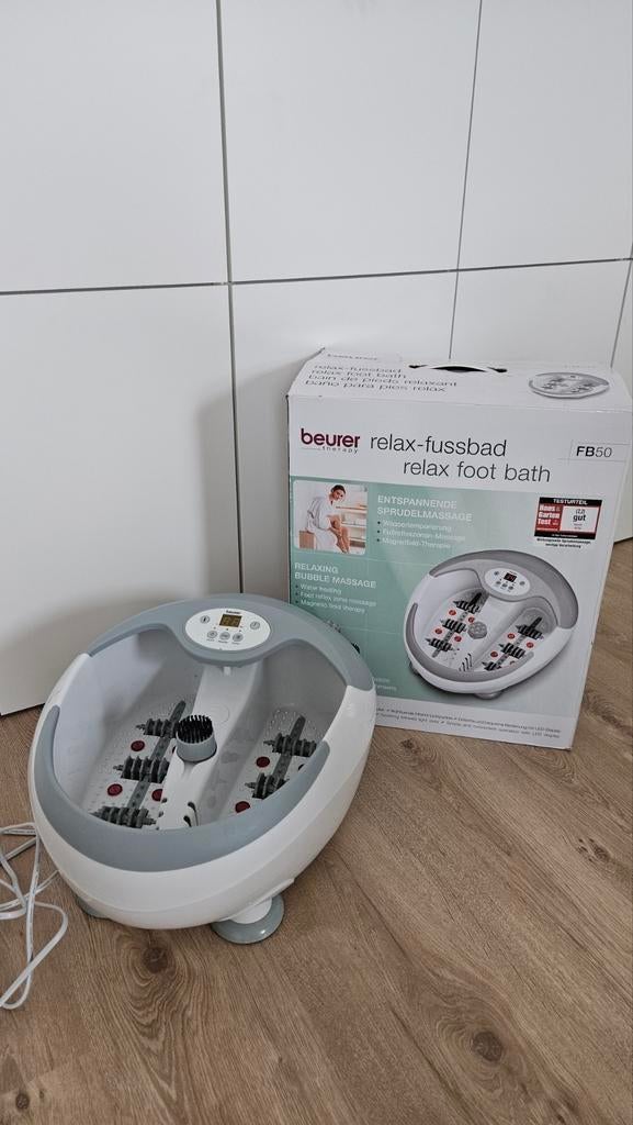 Voetbad massage, Ophalen, Zo goed als nieuw, Hand- en Voetverzorging