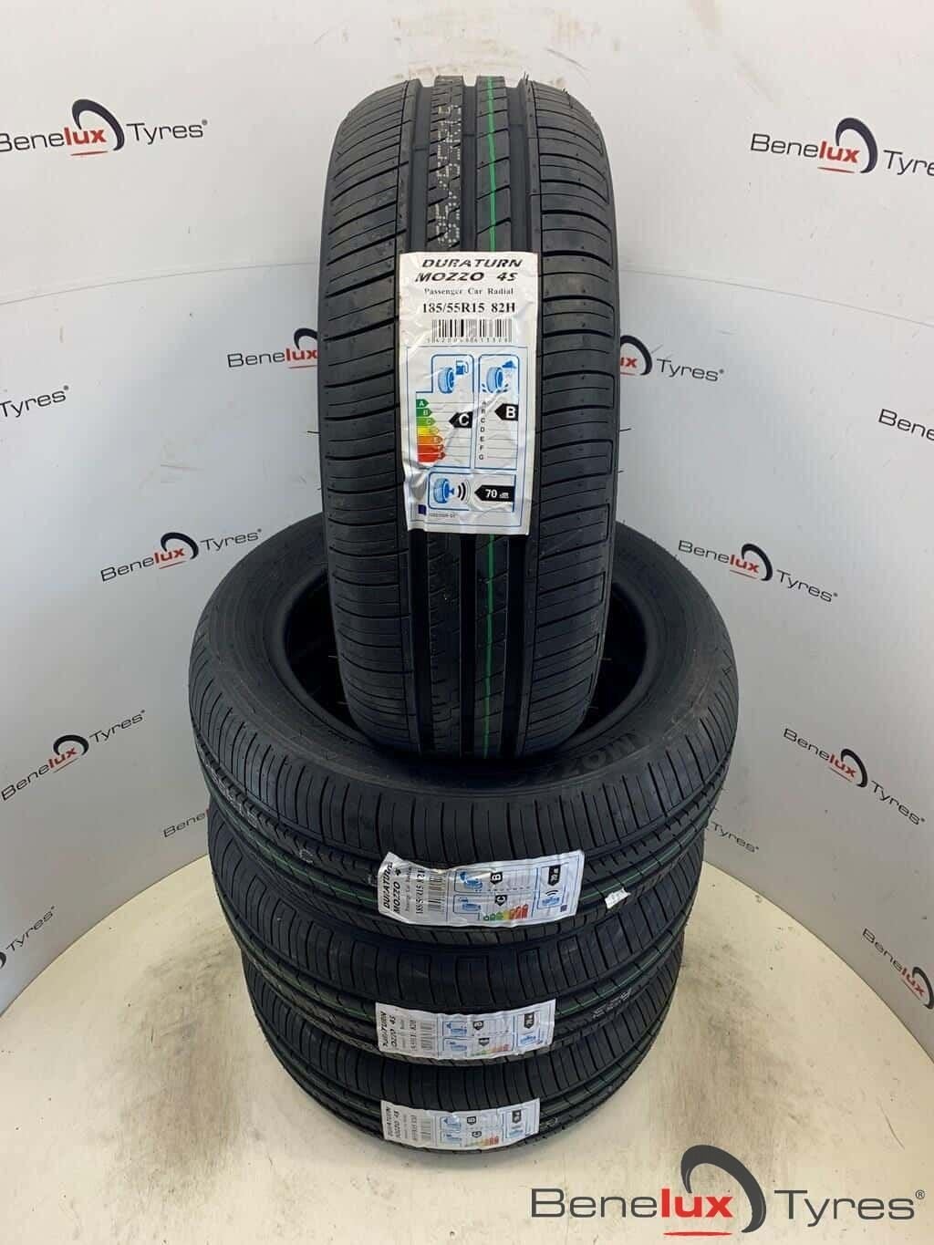 NIEUW 185/55R15 DuraTurn Mozzo4 185/55 R15 185/55/15 1855515, Auto-onderdelen, Ophalen, 15 inch, -, -