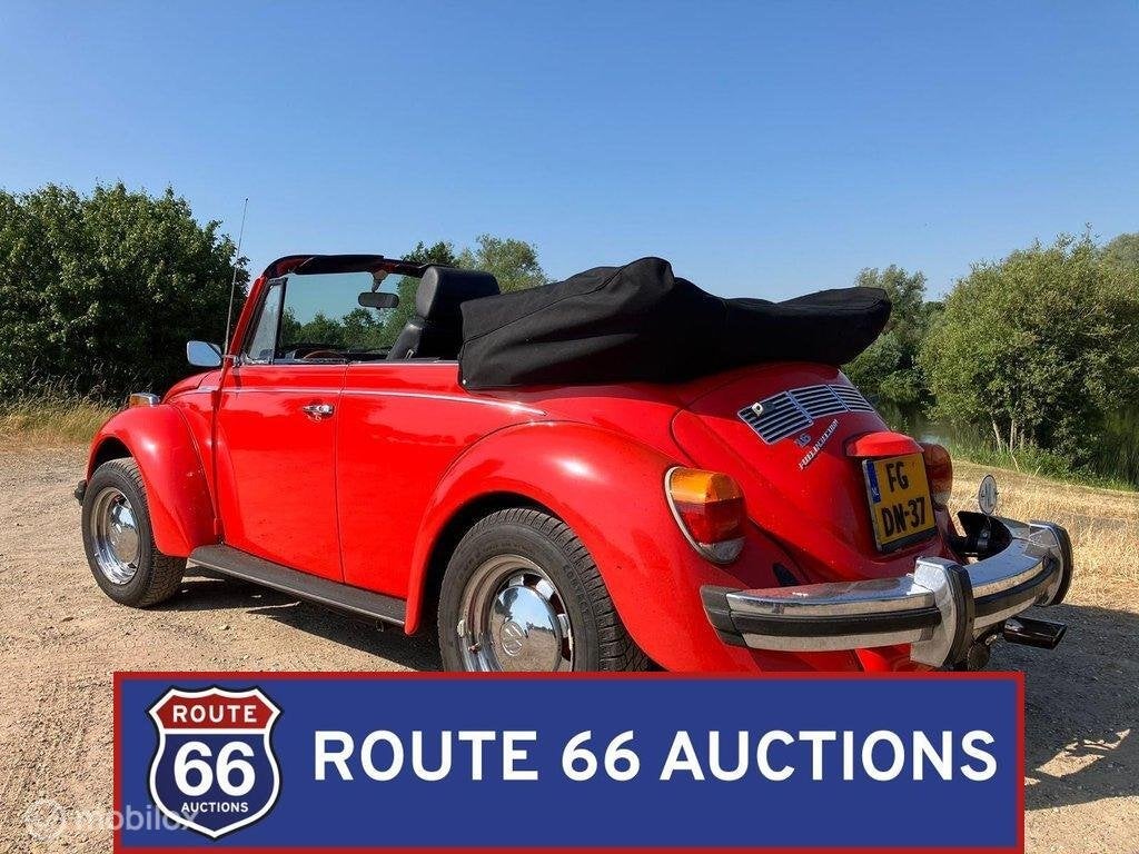 Volkswagen Beetle Cabriolet | 1978 | Route 66 Auctions, Autos, Achat, Entreprise, Autre carrosserie, Essence