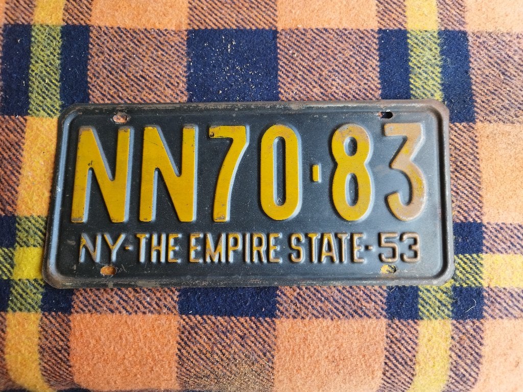 Nummerplaat New-York, Verzamelen, Ophalen, Gebruikt