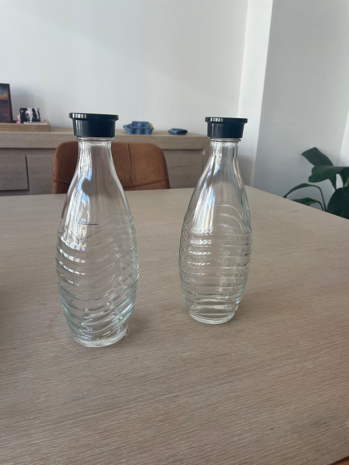 Bouteilles en verre SodaStream (Crystal/Penguin) - Lot de 2, Enlèvement ou Envoi, Comme neuf