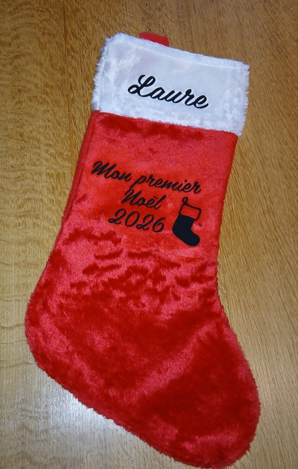 chaussette de Noël personnalisée, Enlèvement ou Envoi, Neuf, Article de fête