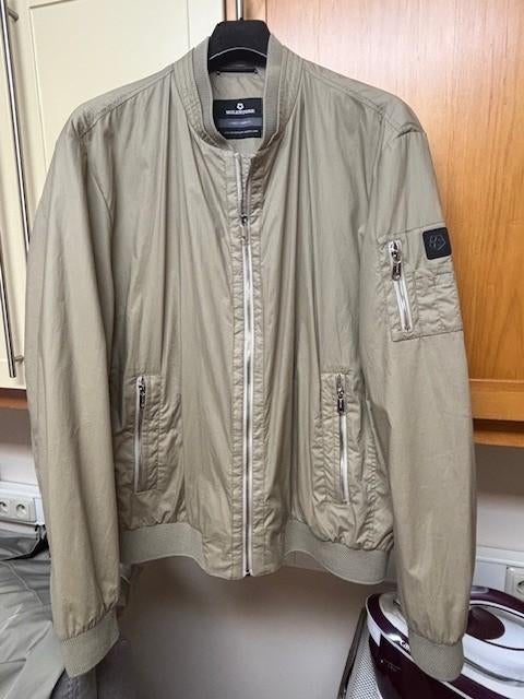 Milestone heren jacket te koop, Beige, Milestone, Ophalen of Verzenden, Maat 56/58 (XL)