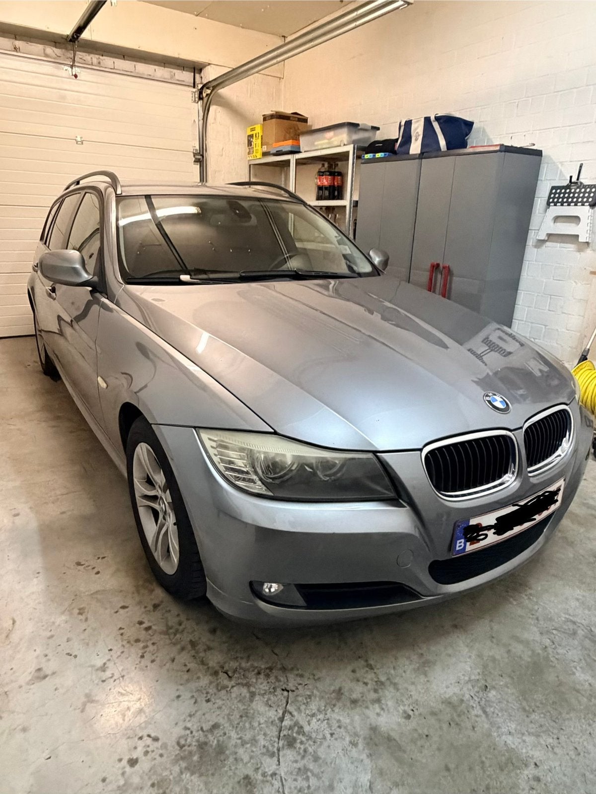 BMW 318D E91 2008, Euro 5, Achterwielaandrijving, Leder, Particulier