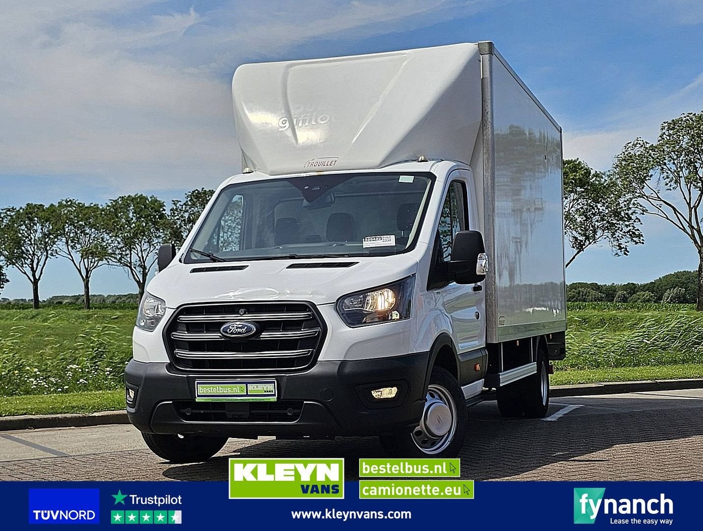 Ford TRANSIT 2.0 Bakwagen Laadklep!, Wit, Bedrijf, Cruise Control, Ford