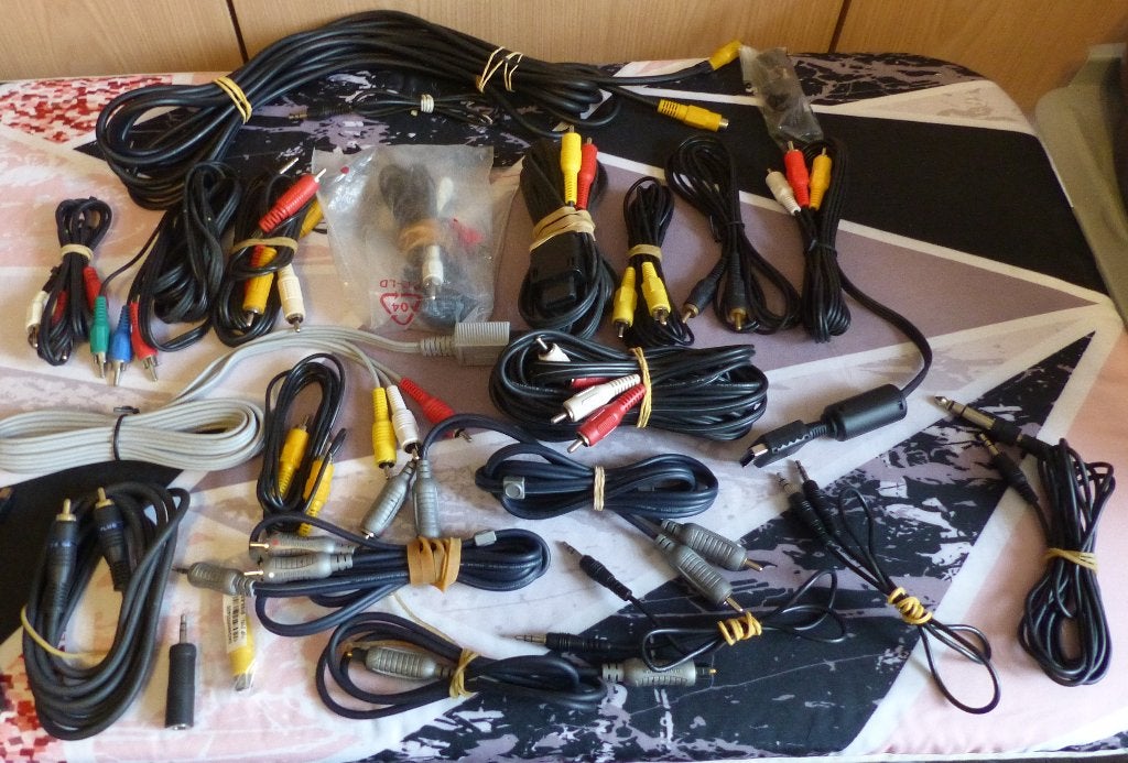 Audiokabels — televisies, Audio, Tv en Foto, Audiokabels en Televisiekabels, Ophalen, Zo goed als nieuw