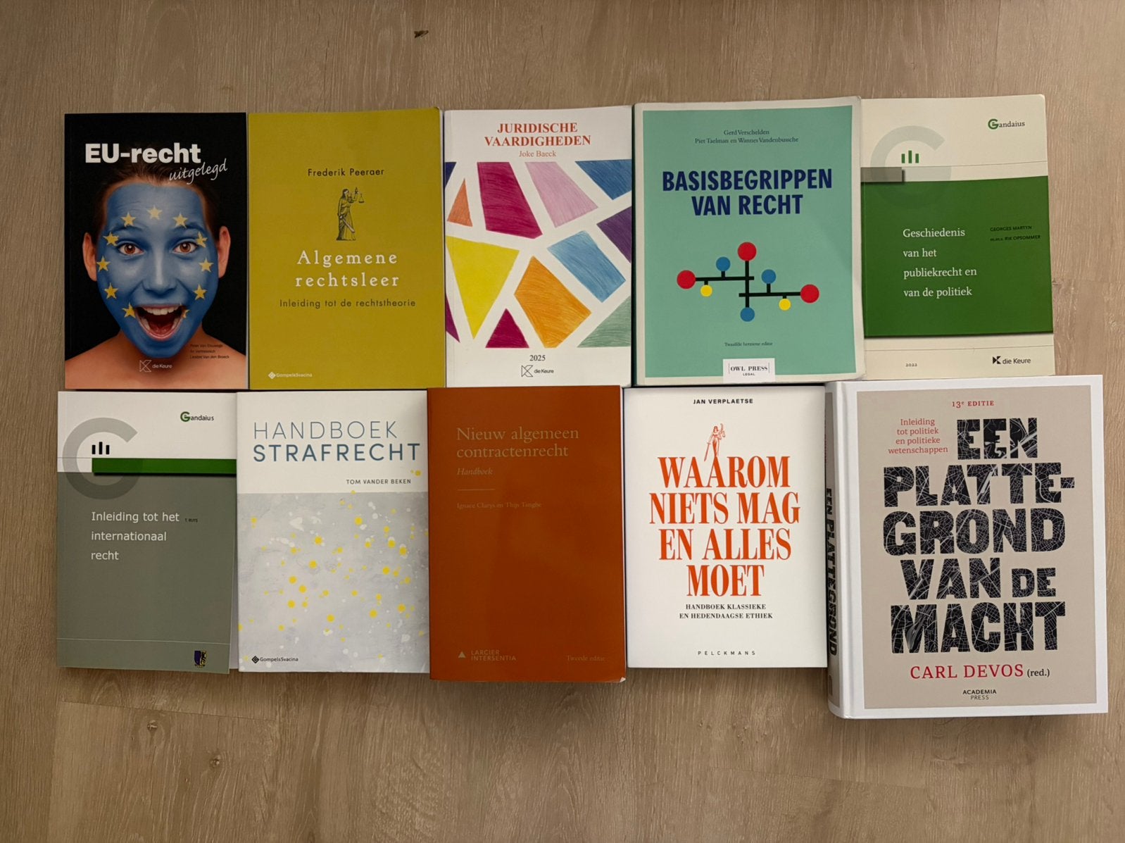 Studieboeken 1ste bachelor Rechten UGent, Enlèvement ou Envoi, Neuf, Enseignement supérieur