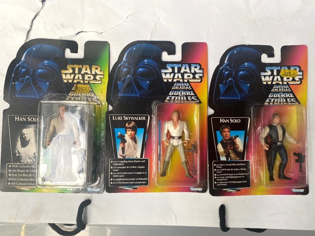 Lot 3 vintage Star Wars POTF figuren Kenner sealed, Enlèvement, Neuf, Figurine