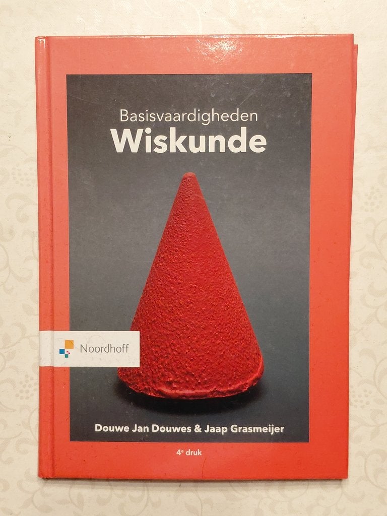 Basisvaardigheden wiskunde (4e druk), Boeken, Ophalen of Verzenden, Zo goed als nieuw, Hoger Onderwijs, Noordhoff Uitgevers