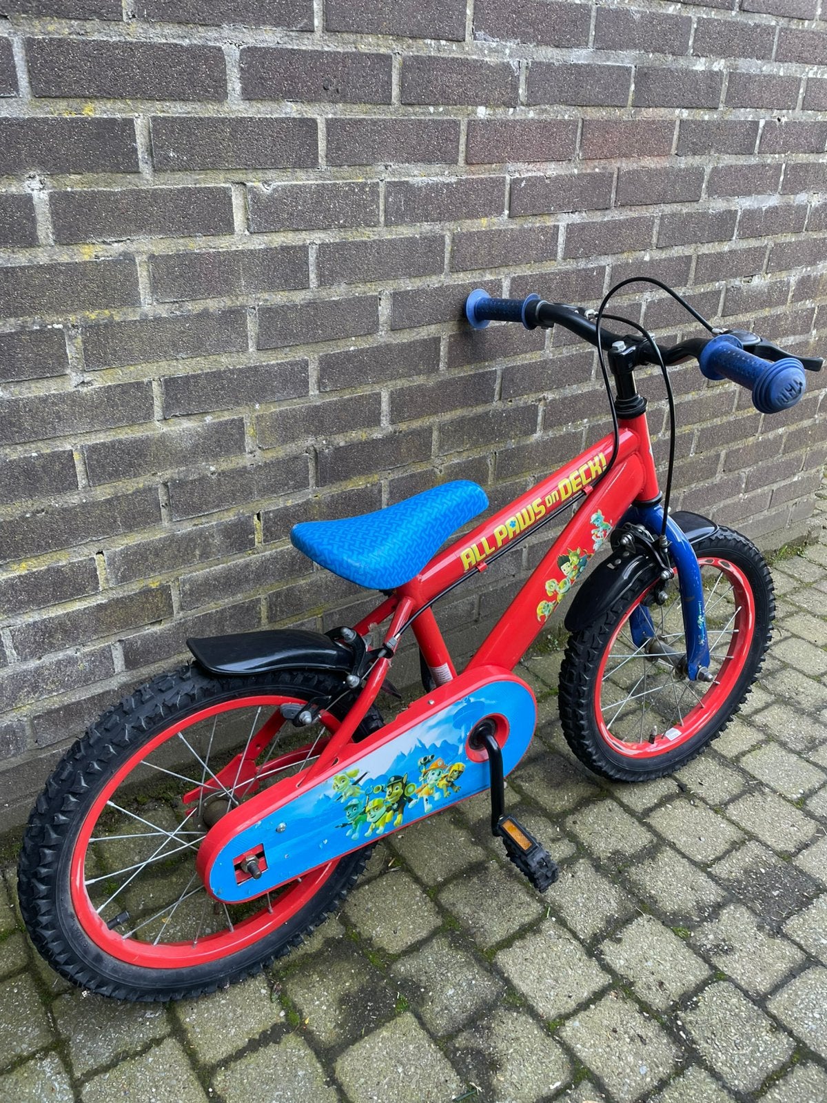 Kinderfiets Paw Patrol, Ophalen, Zo goed als nieuw