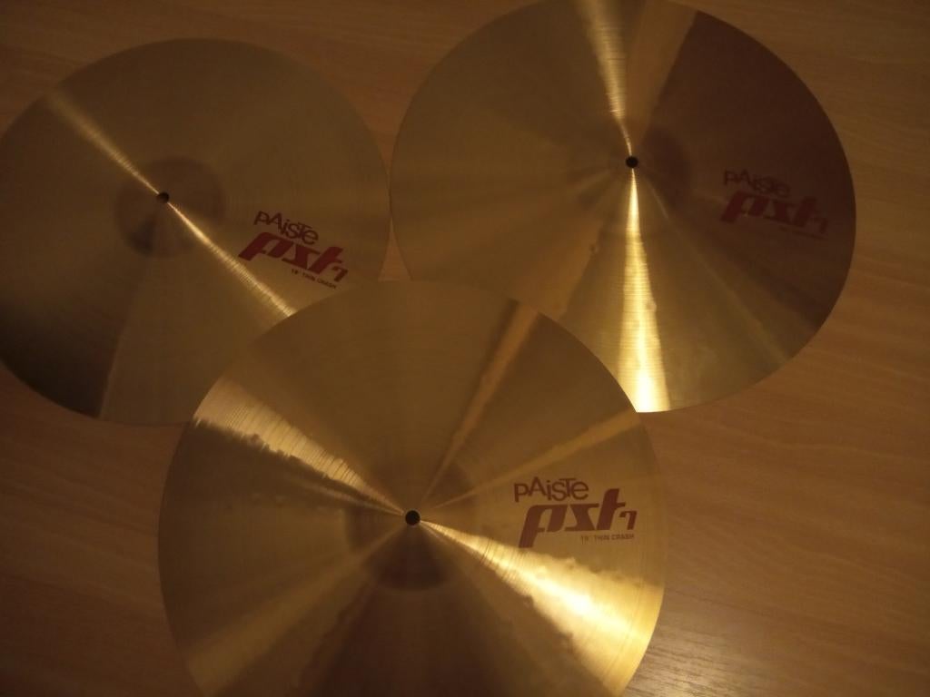 Paiste pst7 set, Muziek en Instrumenten, Drumstellen en Slagwerk, Ophalen, Zo goed als nieuw