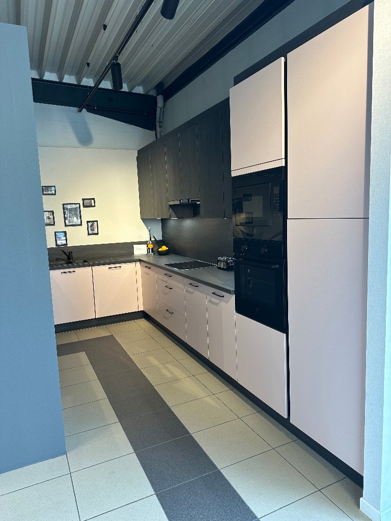 Keuken Toonzaalmodel, Maison & Meubles, Cuisine | Cuisines complètes, Neuf, Cuisine d'angle, Autres couleurs, Synthétique, Enlèvement