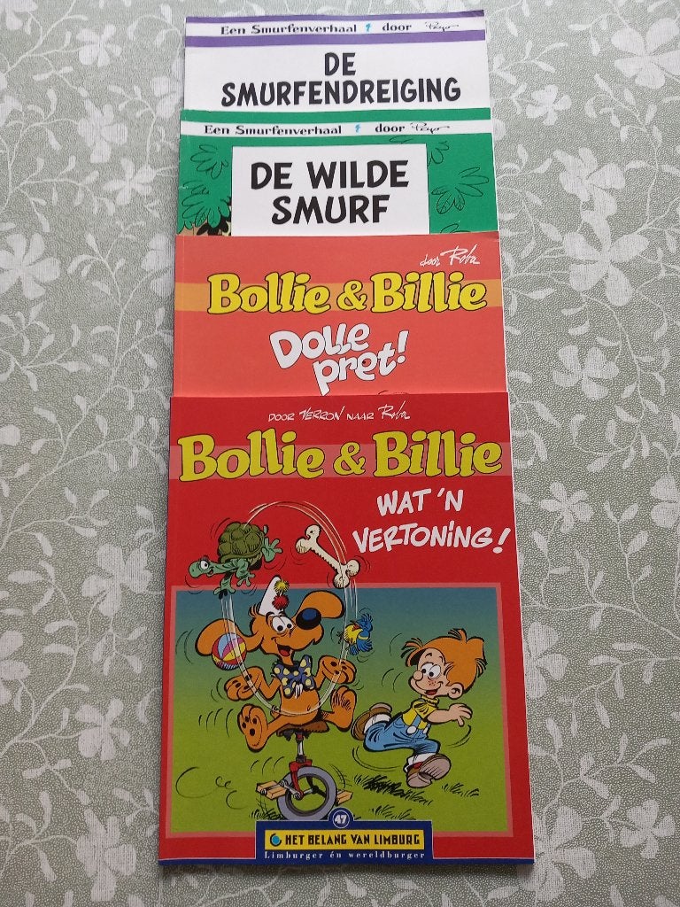 4 verschillende strips (Nieuw ) 2,00 € ), Meerdere stripboeken, Ophalen, Nieuw