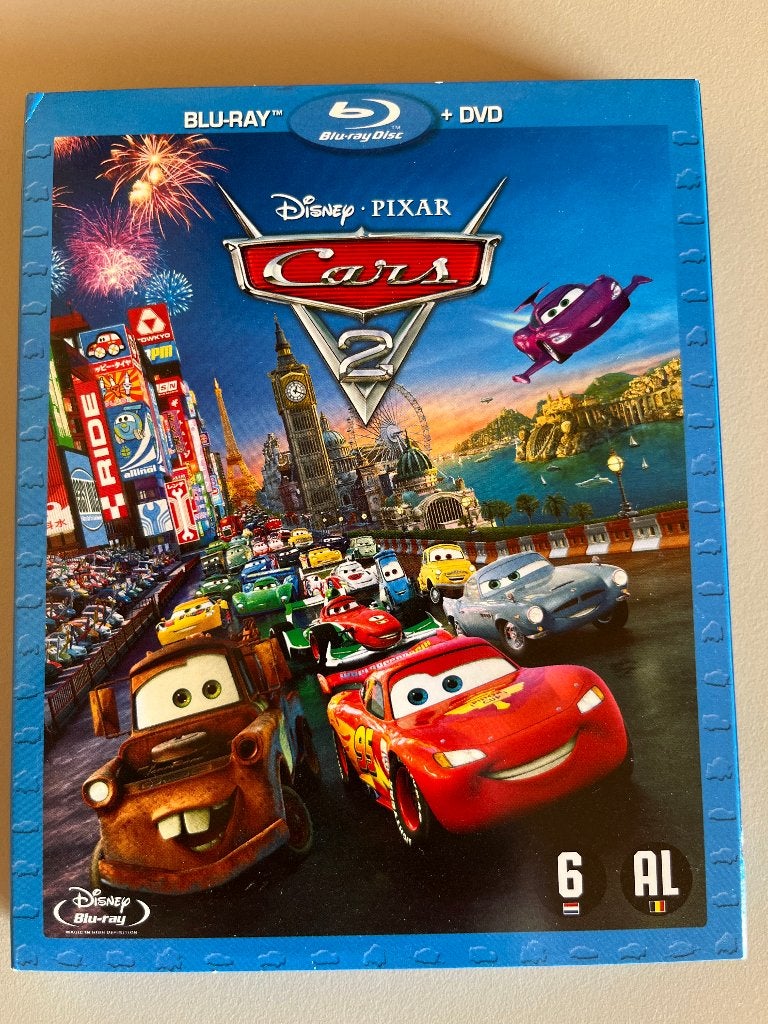 Cars 2 Blu-ray, CD & DVD, Enlèvement ou Envoi, Film, Néerlandais, Néerlandais