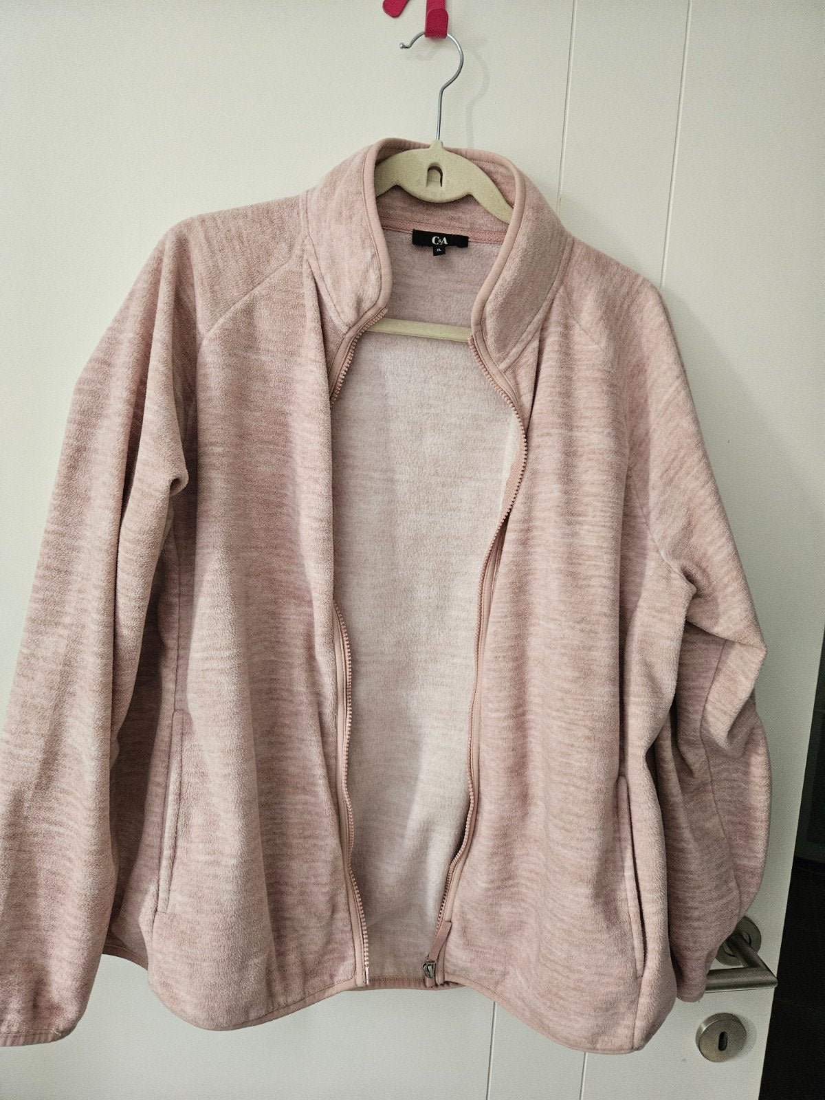 Oud roze kleurige fleece vest maat xl ., Enlèvement ou Envoi, Taille 46/48 (XL) ou plus grande, Rose