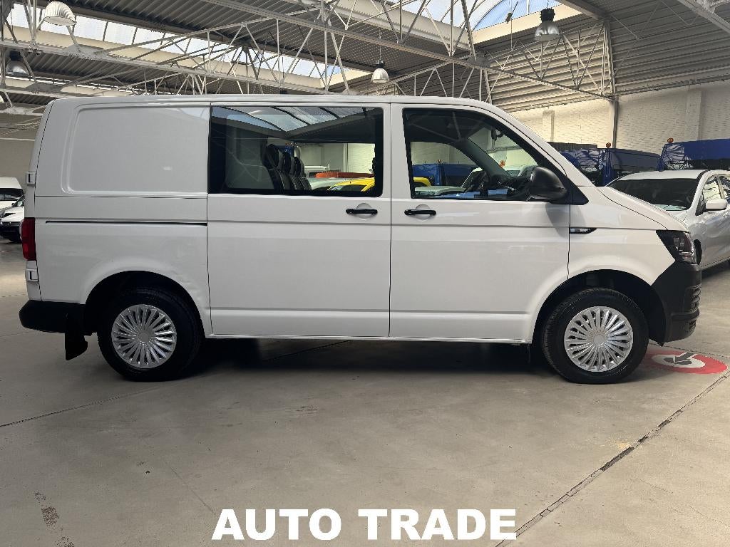 Volkswagen Transporter 2.0 DIESEL | EURO 6 | DUBBELE CABINE, Autos, Cuir, 75 kW, Achat, Euro 6