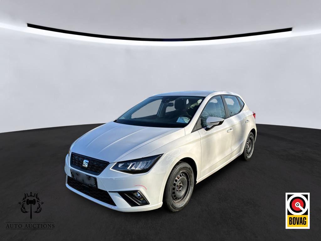 Seat Ibiza 1.0 MPI Airco | Stoelverwarming | Parkeersensoren, Auto's, Zwart, Electronic Stability Program (ESP), Bedrijf, Handgeschakeld
