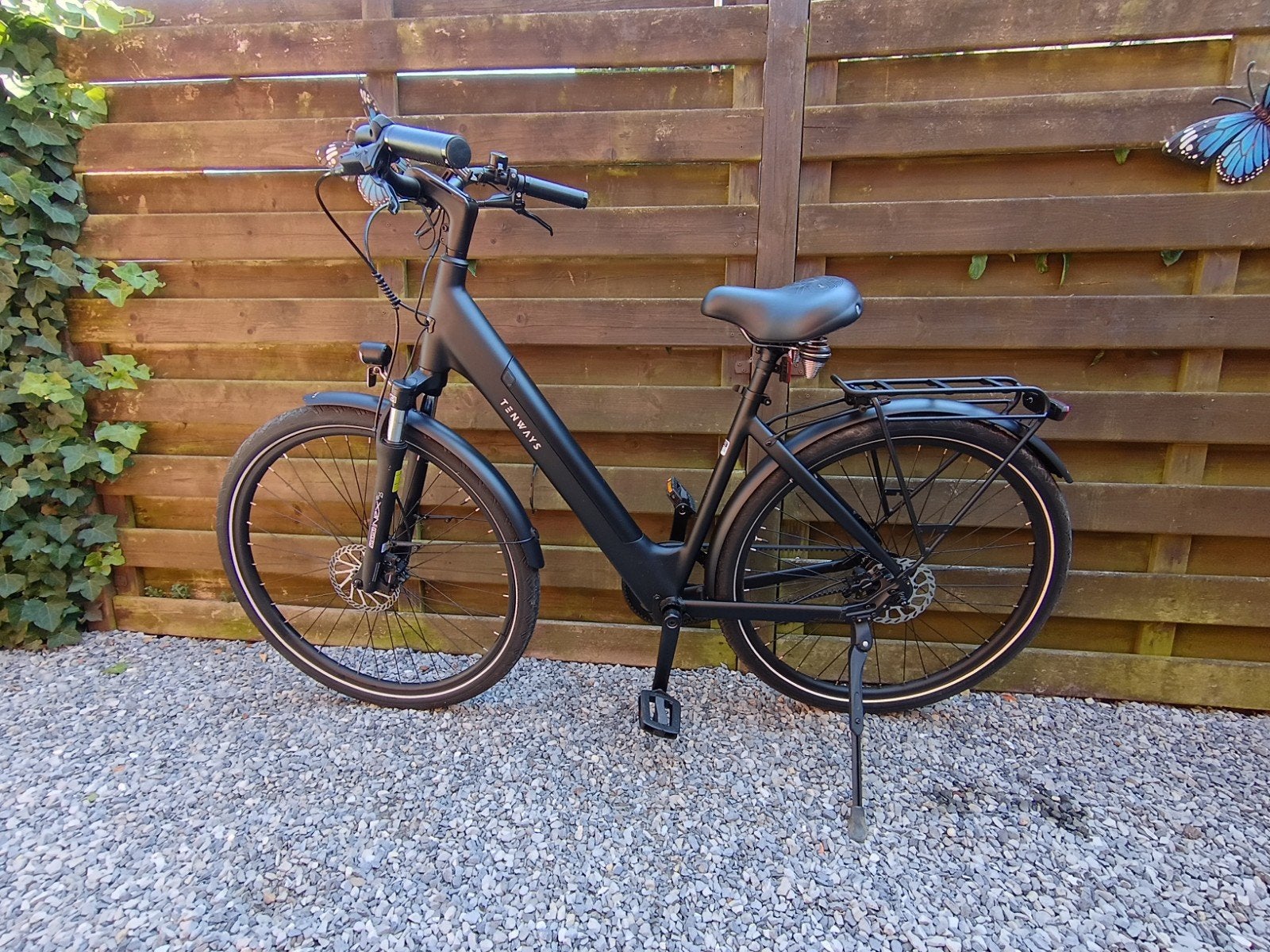 Tenways CGO 800S elektrische fiets zwarte, Autres marques, Comme neuf, Enlèvement, 47 à 50 cm