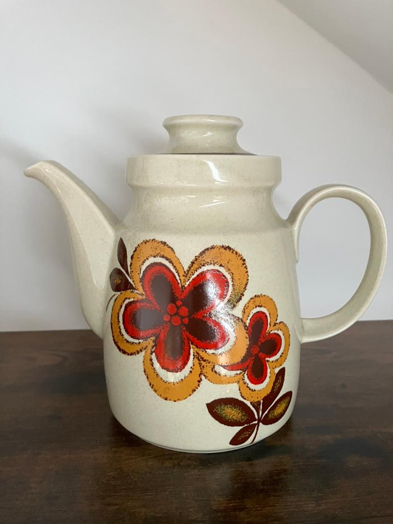 Koffiekan Winterling bloemen, Antiek en Kunst, Antiek | Servies los, Ophalen of Verzenden