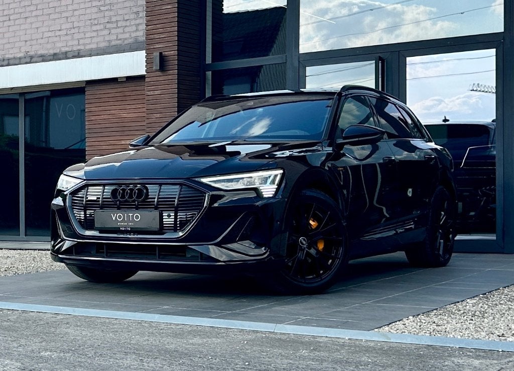 Audi e-tron 55 Quattro 2X S-LINE BLACK EDITION/PANO/MATRIX, Autos, Audi, Achat, 1800 kg, Euro 6, Entreprise