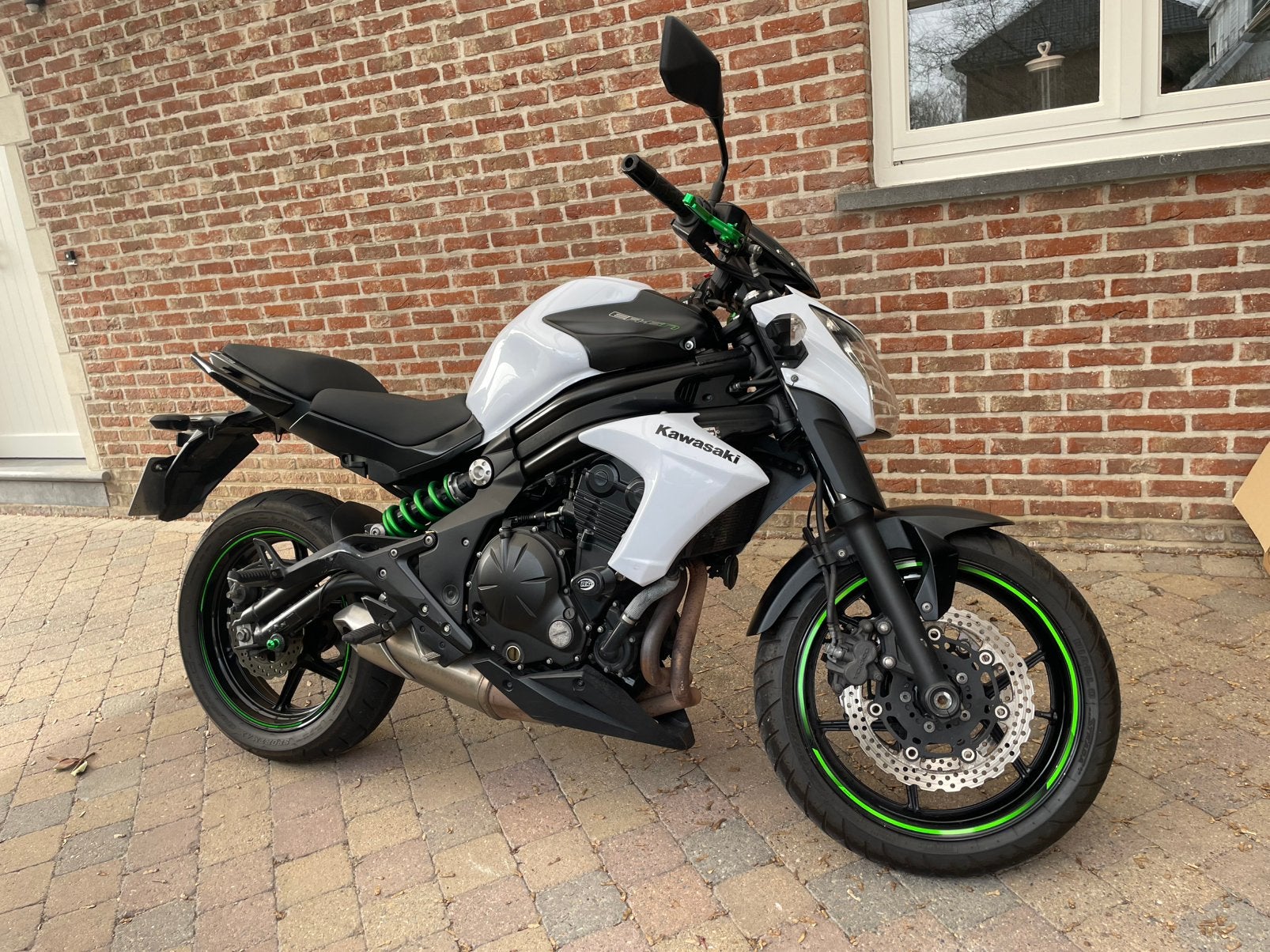 Kawasaki ER6n - ABS 2015, Motos, Permis Moto A, Plus de 35 kW, 2 cylindres, Particulier