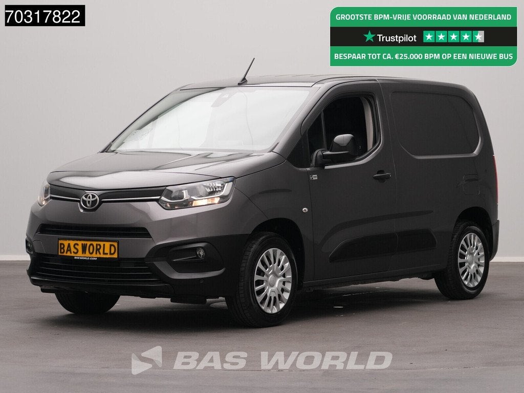 Toyota ProAce City 130pk Benzine Automaat L1H1 Navi Airco Cr, Argent ou Gris, Achat, Entreprise, 3 places