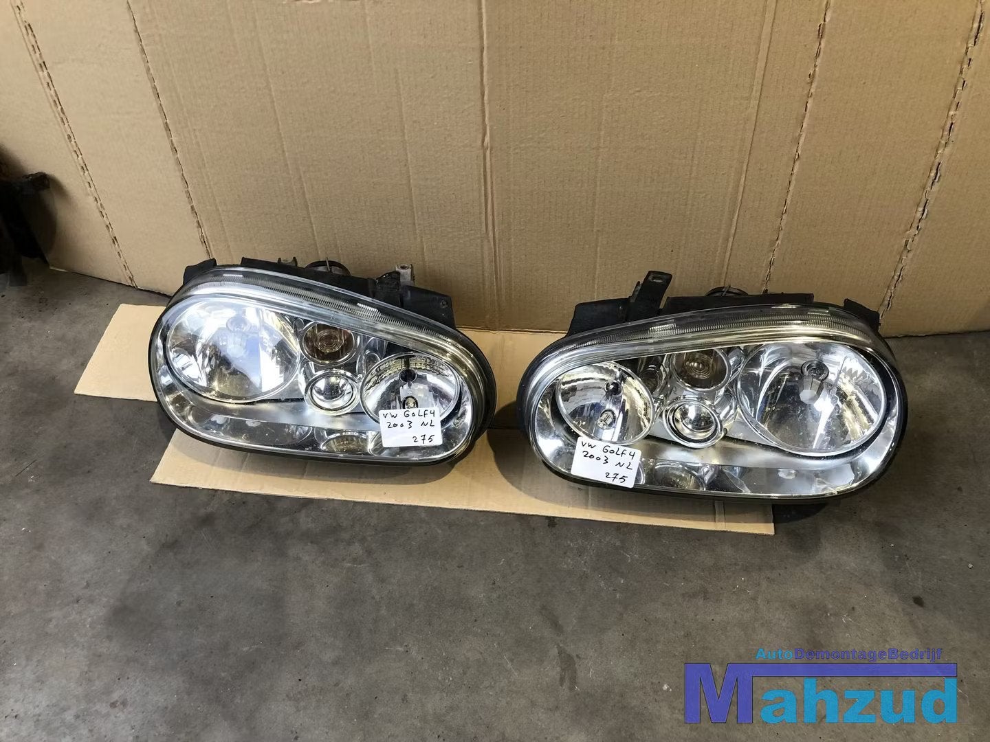 GOLF 4 koplamp rechts links, Auto-onderdelen, Gebruikt, Volkswagen, Volkswagen AG, Vw@volkswagen.de