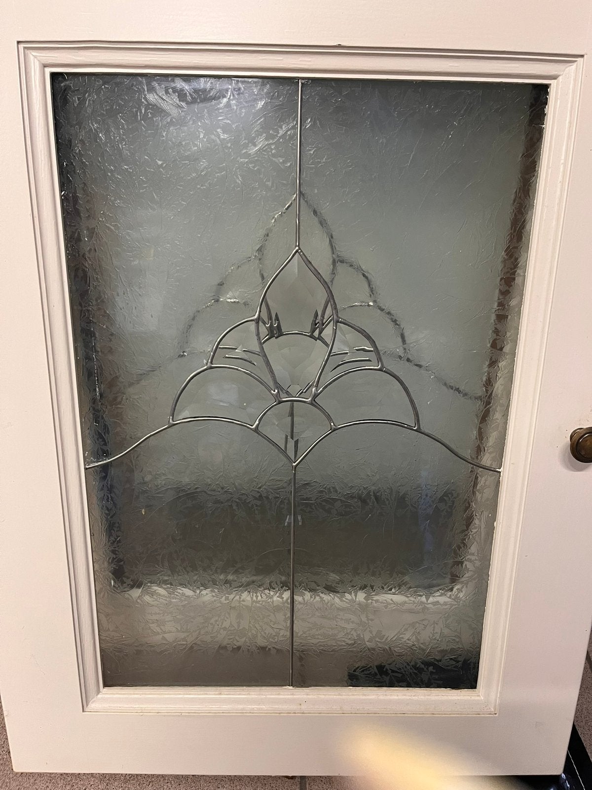 2 glas in lood raampjes, Ophalen, Zo goed als nieuw, Glas in lood