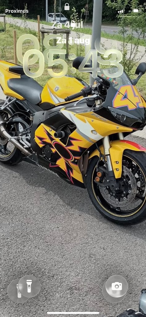 Yamaha r6 Valentino Rossi editie, Motos, 600 cm³, Super Sport, 4 cylindres, Manuelle